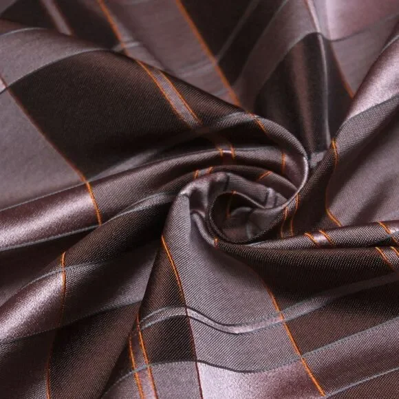 100%silk Dusty Rose‎ Plaid Silk Fabric By the Half Yard Width 27" F281 - Picture 6 of 9